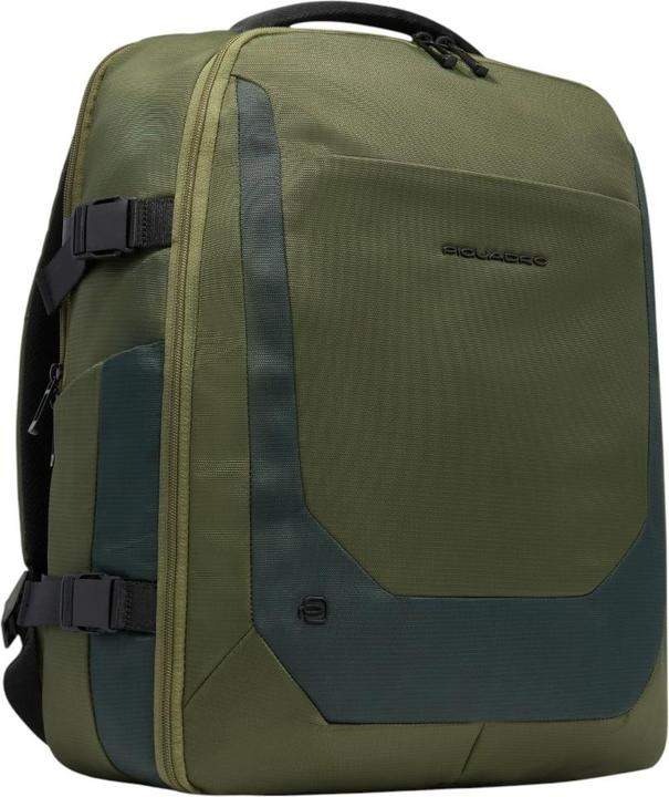 Actual product image Piquadro Reise-Laptop-Rucksack 15,6" aus recyceltem Stoff (36 l)