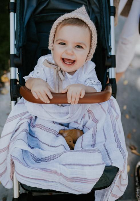 Actual product image little unicorn Swaddle Singles (120 cm, 120 cm)