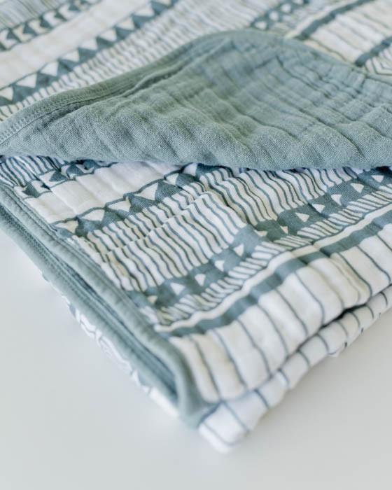 Immagine prodotto little unicorn Trapunta in mussola di cotone (120 x 120 cm)