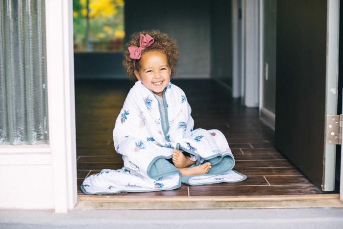 Immagine prodotto little unicorn Trapunta in mussola di cotone (120 x 120 cm)