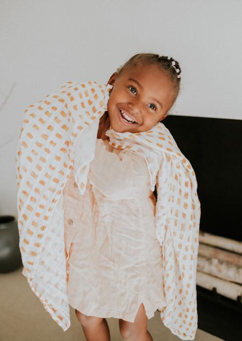 Actual product image little unicorn Swaddle Singles (120 cm, 120 cm)