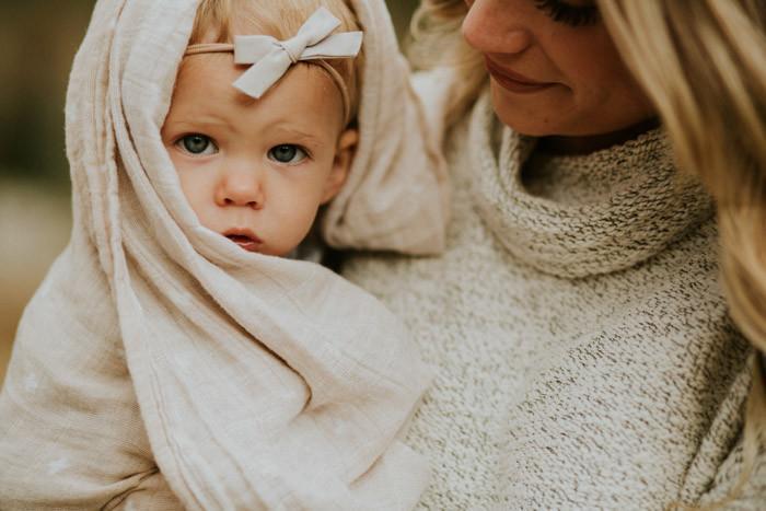 Actual product image little unicorn Swaddle Singles (120 cm, 120 cm)