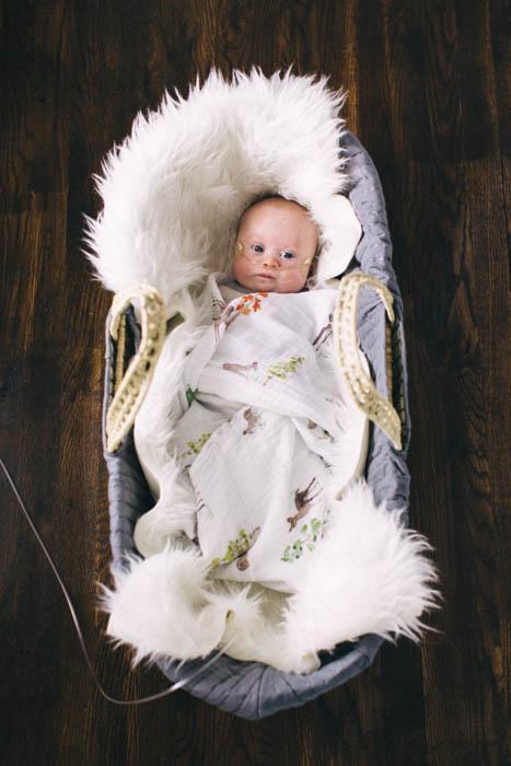 Actual product image little unicorn Swaddle Singles (120 cm, 120 cm)