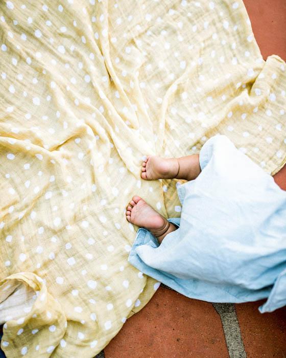 Actual product image little unicorn Swaddle Singles (120 cm, 120 cm)