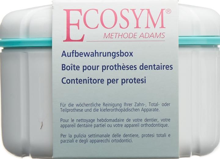 Produktbild Ecosym Aufbewahrun Box für Zahnprothese (Zahnprothesen Zubehör)