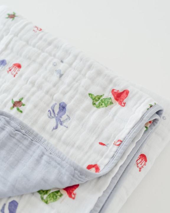 Immagine prodotto little unicorn Trapunta in mussola di cotone (120 x 120 cm)