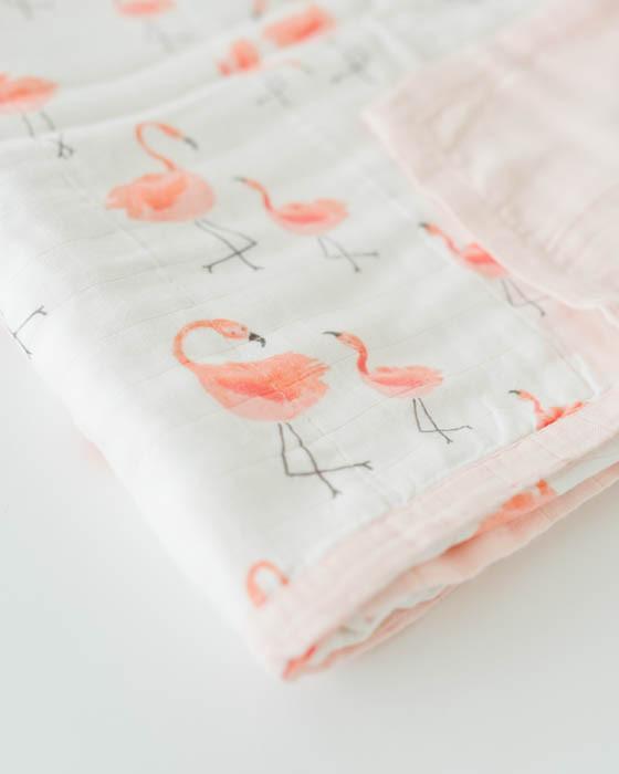 Actual product image little unicorn Deluxe Muslin Quilt (120 x 120 cm)