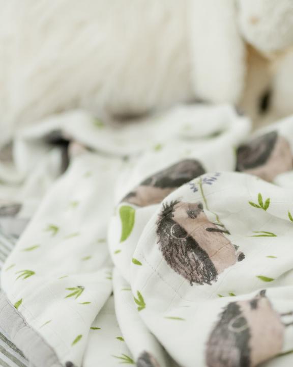 Actual product image little unicorn Deluxe Muslin Quilt (120 x 120 cm)