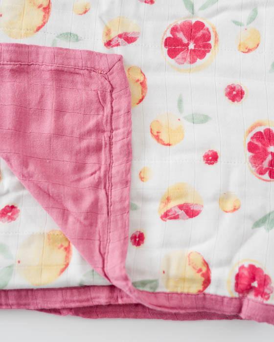 Actual product image little unicorn Deluxe Muslin Quilt (120 x 120 cm)