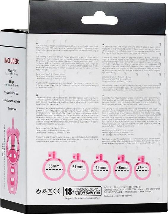 Produktbild Rimba P-Cage Peniskäfig (L)