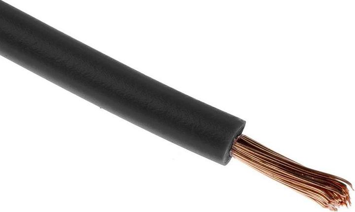 Produktbild RS PRO ISO6722-1 Automotive wire 3mm black 30m (30 m)
