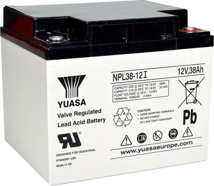 Immagine prodotto Yuasa Batteria UPS NPL38-12I 12V 38Ah - Longlife
