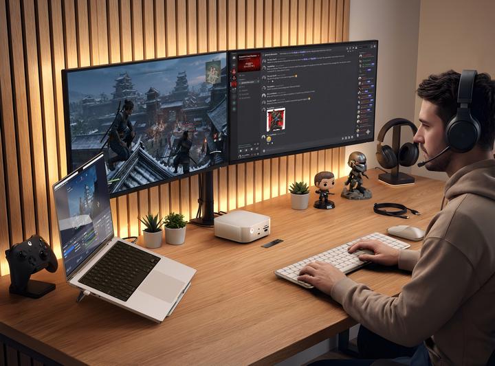 Produktbild Satechi Thunderbolt 5 CubeDock ze slotem na SSD | 8K | PD do 140W (7 Ports)