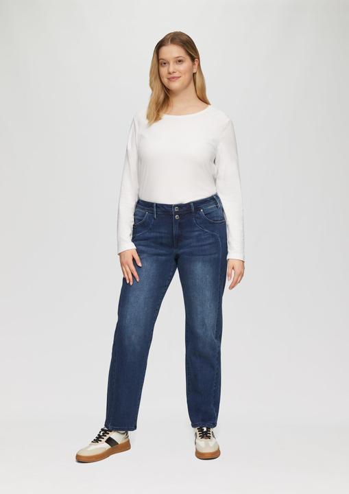 Image du produit S.Oliver Jeans-Hose Jeans / Curvy Fit / Mid Rise / Slim Tapered Leg (48)