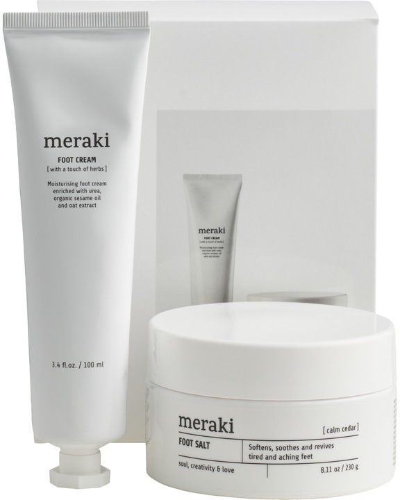 Actual product image Meraki Foot spa with salt and scrub gift box (309779406) (Foot bath, 100 ml)