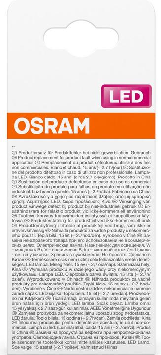 Produktbild Osram Led Retrofit Classic A Mirror (E27, 4 W, 400 lm, 1 x, F)