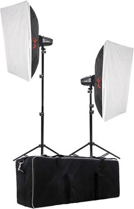 Actual product image Falcon Eyes Studio flash set SSK-2200D with bag (200 W, Set)