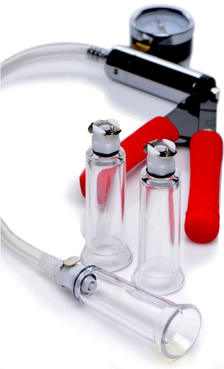Produktbild XR Brands Clit and Nipple Cylinders 3-piece set