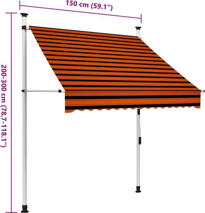 Image du produit vidaXL Markise (1.50 m)
