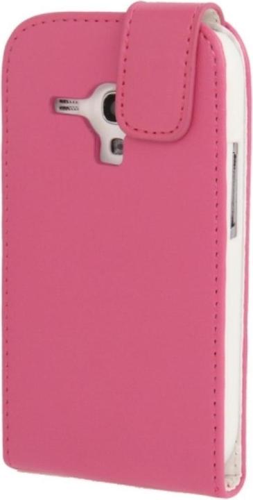 Produktbild König Design Schutzhülle Handy Tasche Flip für Samsung Galaxy S3 mini i8190 / i8195 / i8200 Pink (Samsung Galaxy S3 Mini)