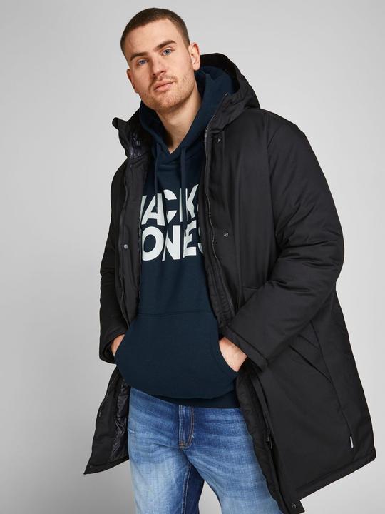 Immagine prodotto Jack & Jones Felpa con cappuccio Basic Logo Plus Size (XXL, 5XL)