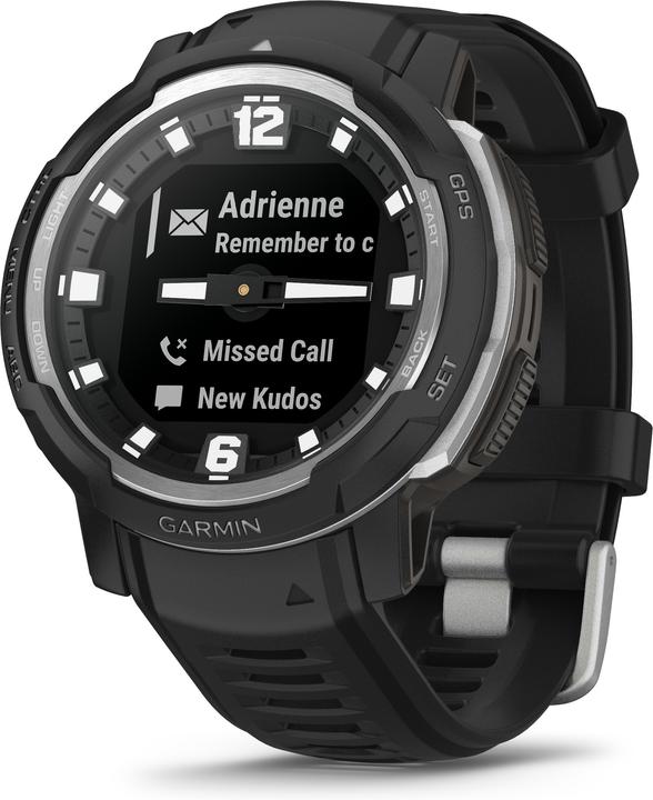 Image du produit Garmin Instinct Crossover noir / graphite, WW (45 mm, WLAN uniquement)