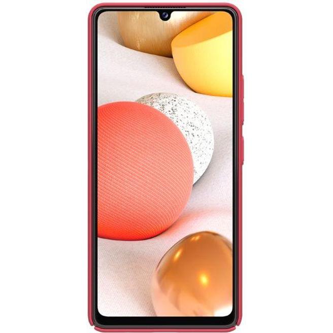 Thumbnail - Nillkin Super Frosted Shield Series (Samsung Galaxy A42 5G), Smartphone Hülle, Rot
