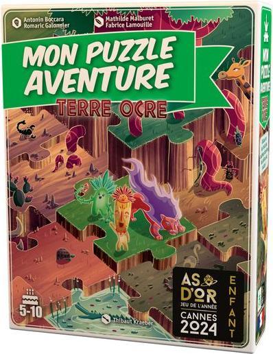 Immagine prodotto Game Mon puzzle aventure - Terre ocre (42 pezzi)