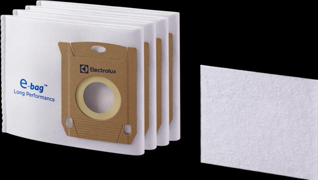 Actual product image Electrolux ES 01 for AEG and UltraOne mini+4 synthetic dust bags, 1 motor filter