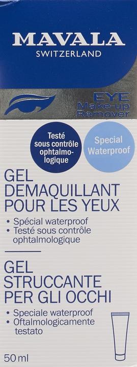 Actual product image Mavala Augen-Make-up Entferner Gel (Make-up remover, 50 ml)