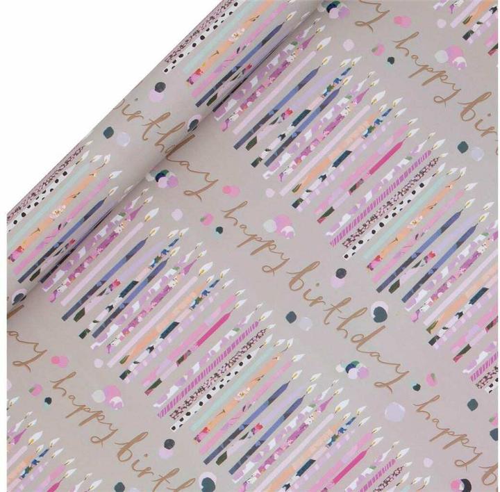 Image du produit Glick Geschenkpapier Kerzen (1x)
