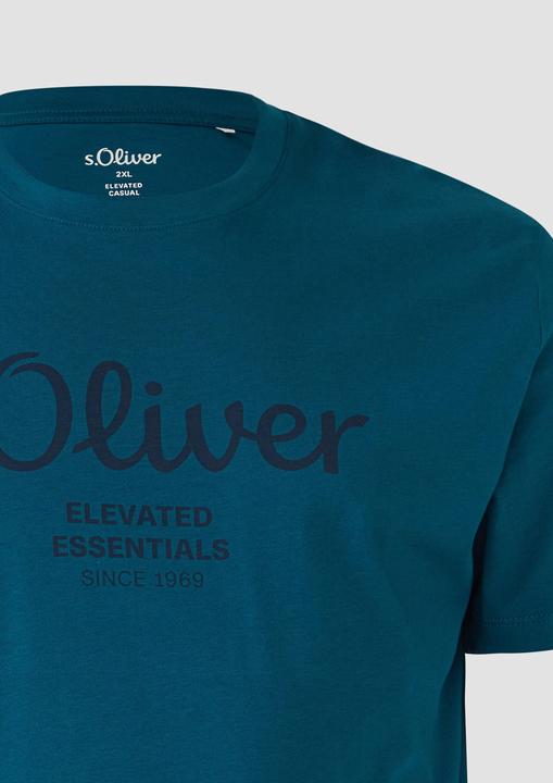 Produktbild S.Oliver T-Shirt T-Shirt mit Logo-Print (XXL)