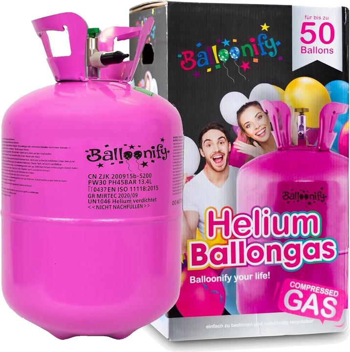 Produktbild Magni Heliumeinwegflasche (ca. 50 Ballons)
