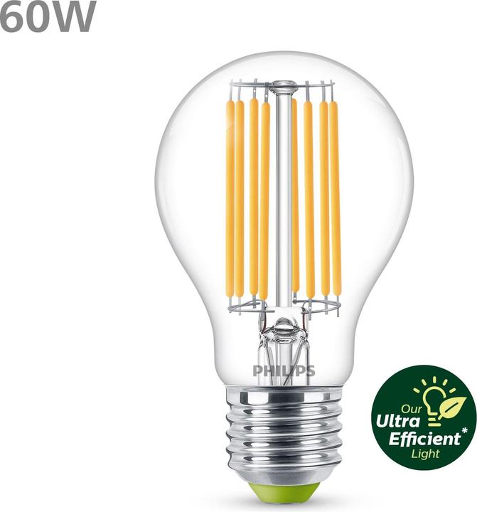 Actual product image Philips Lampe (E27, 4 W, 840 lm, 1 x, A)
