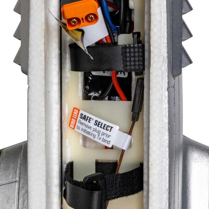 Actual product image E-Flite AVION Mustang P-51D 1000mm EP BNF with AS3X+ and SAFE Select (Warbird)