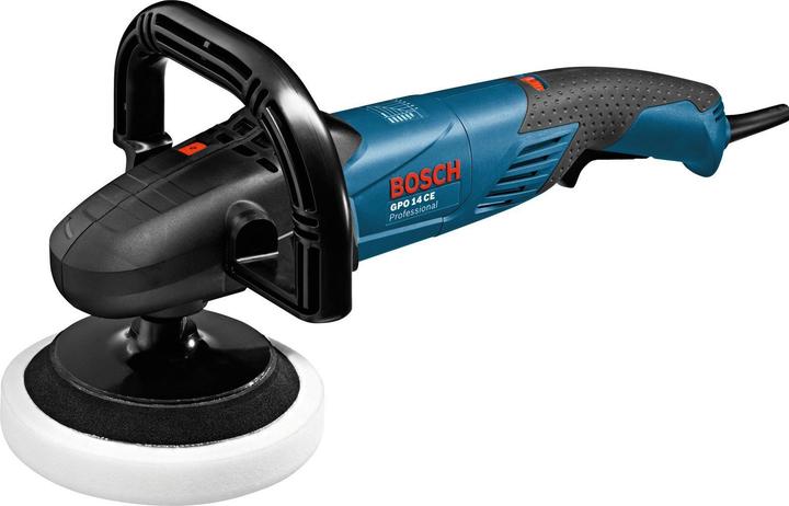 Bosch Professional Polierer GPO 14 CE,1400-Watt, 2,5 kg, mit Zusatzgriff und D-Griff (Schwingschleifer, 1400 W)