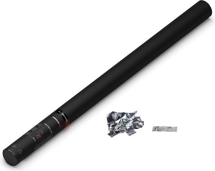 MagicFX Handheld Confetti Cannon 80cm Silver Metallic