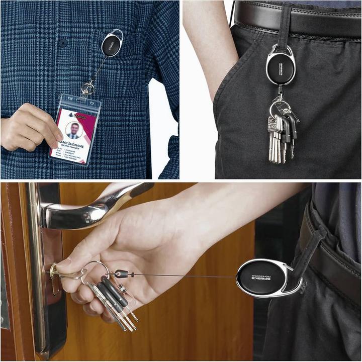 Immagine prodotto SpeaKa Professional SP-12886348 Jojo per portabadge (L x L) 55 mm x 36 mm Sch