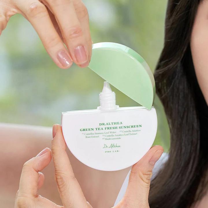 Produktbild Dr. Althea Dralthea Green Tea Fresh Sunscreen Spf50 Pa 45ml (Sonnencreme, SPF 50+, 45 ml)