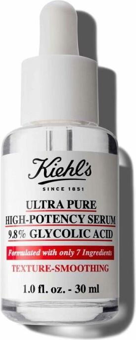 Actual product image Kiehl's Pure Serum Texture-Smooting Glycolic Acid 10% (30 ml)
