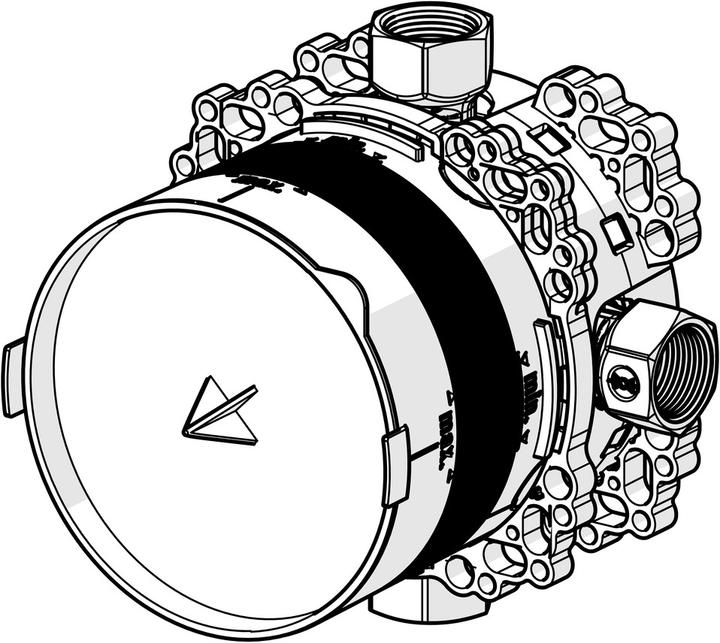 Immagine prodotto Hansa Hansabluebox unità base, soluzione compatta, corpo incasso con pre-separazione