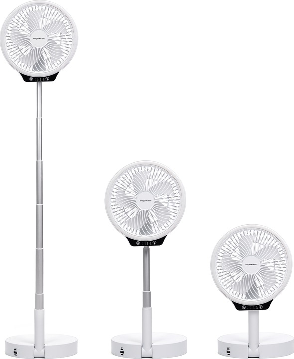 Image du produit Aigostar Ventilateur à lame rétractable de bureau avec lumièreVDE/Paula