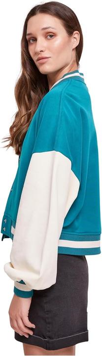 Actual product image Urban Classics Oversized Two Tone College Terry Jacket (4XL)
