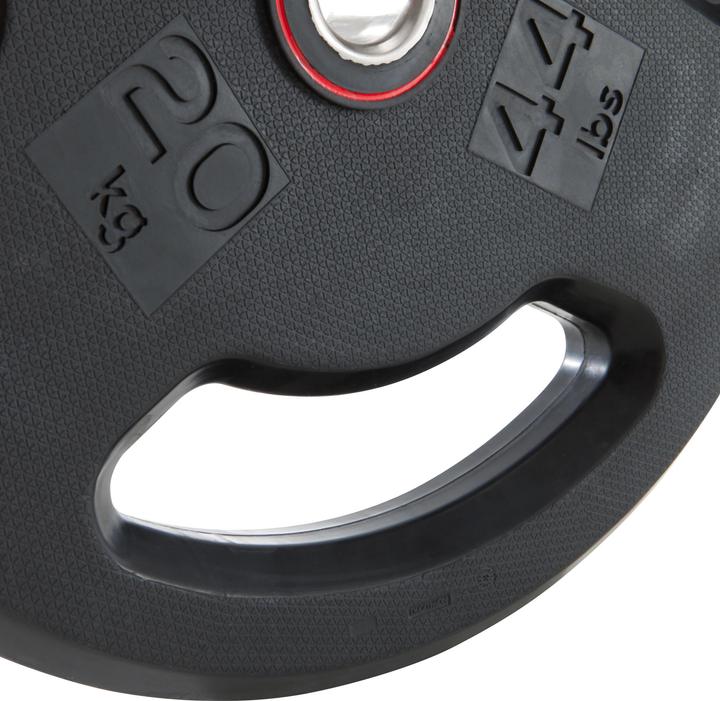 Immagine prodotto Corength Hantelscheibe gummiert mit Griffen 28 mm