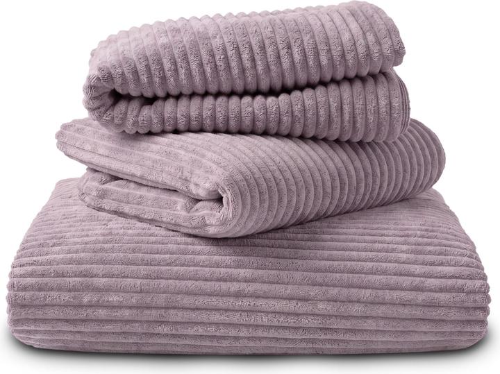 Produktbild Aspero Palettenkissenbezüge 3-teilig aus Streifen-Flanell Maratea (60 x 120 cm)
