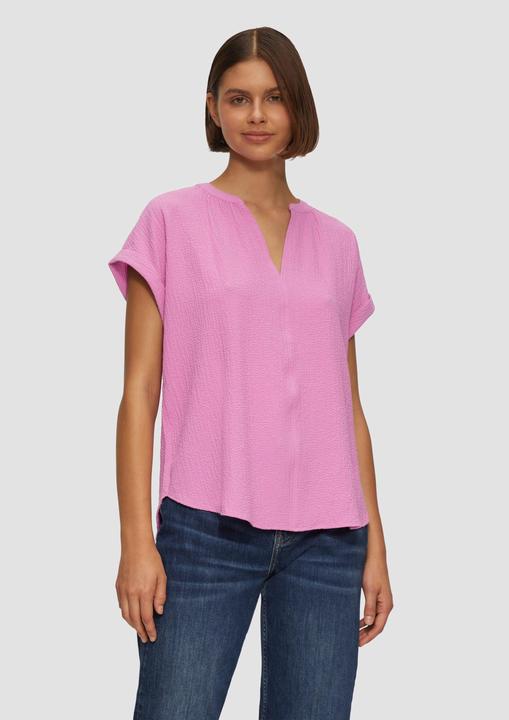 Produktbild S.Oliver Bluse Locker geschnittene Bluse mit Struktur (34)