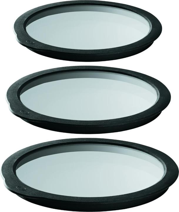 Produktbild Rösle Frischhaltedeckel aus Glas 3er Set (Ø 16/20/24 cm)