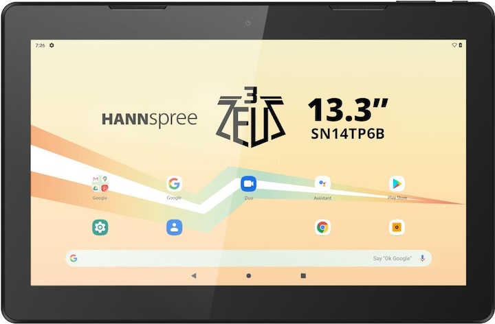 Immagine prodotto Hannspree HANNSpad SN14TP6B Tablet Zeus 3 13.3" Android 13 Android (13.31", 128 GB, Nero)