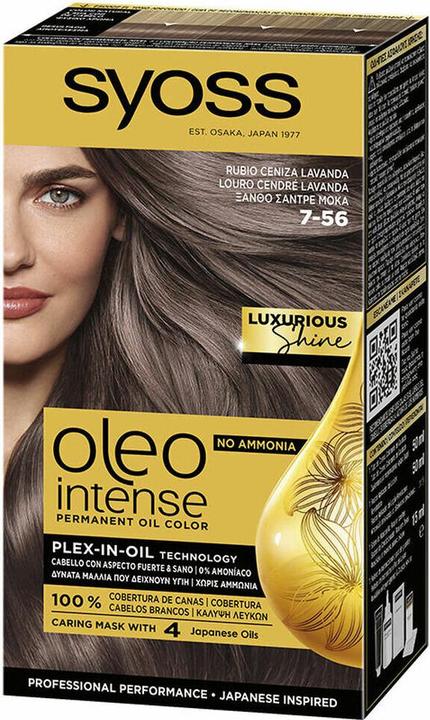 Produktbild Syoss Oleo Intense Ammonia-Free Hair Dye 7-56 Ash Lavender (7-56 Ash Lavender)