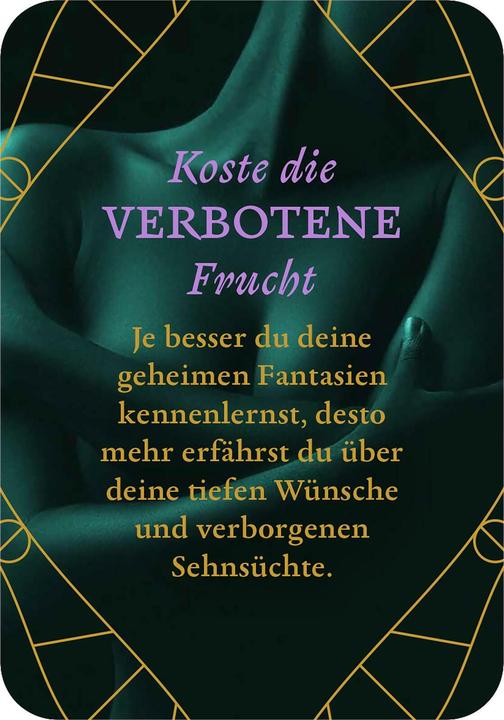 Actual product image Das kleine Erotik Orakel (Deck of cards, German)
